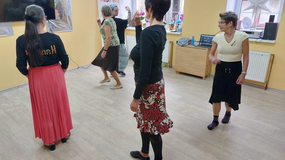 Pelhřimovské seniorky tančí flamenco