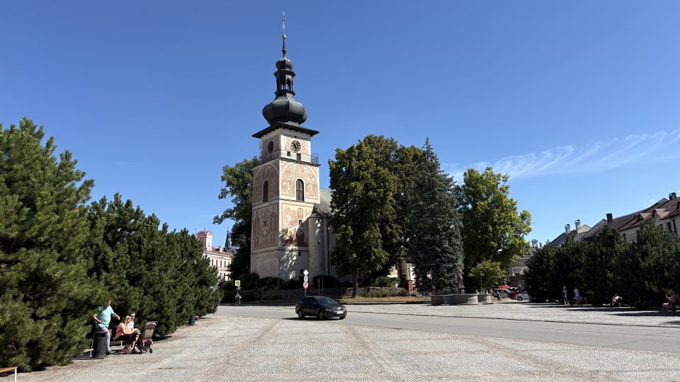 Sgrafita v Novém Městě na Moravě