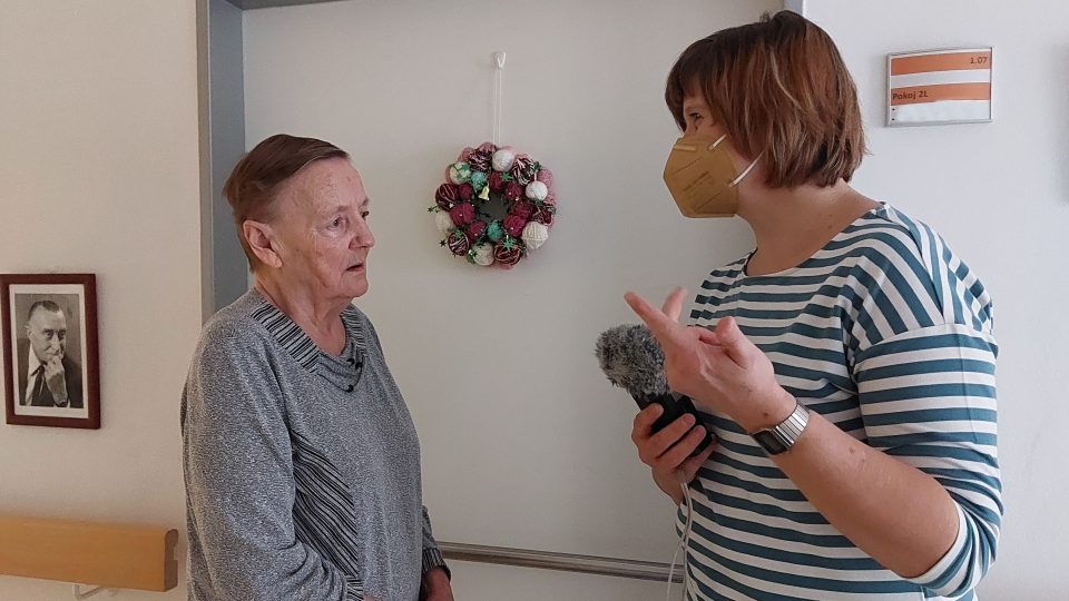 Jaromíra Cejpková žije sama v Domově pro seniory ve Velkém Meziříčí