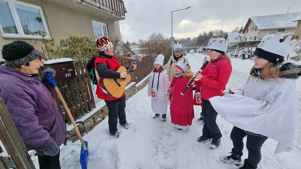 Tříkrálová sbírka v Novém Městě na Moravě