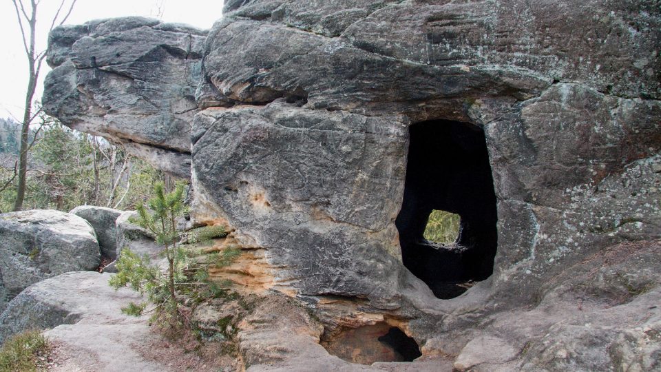 Drábovna je skalním ostrohem | foto: Jaroslav Hoření, Český rozhlas Drábovna je skalním ostrohem