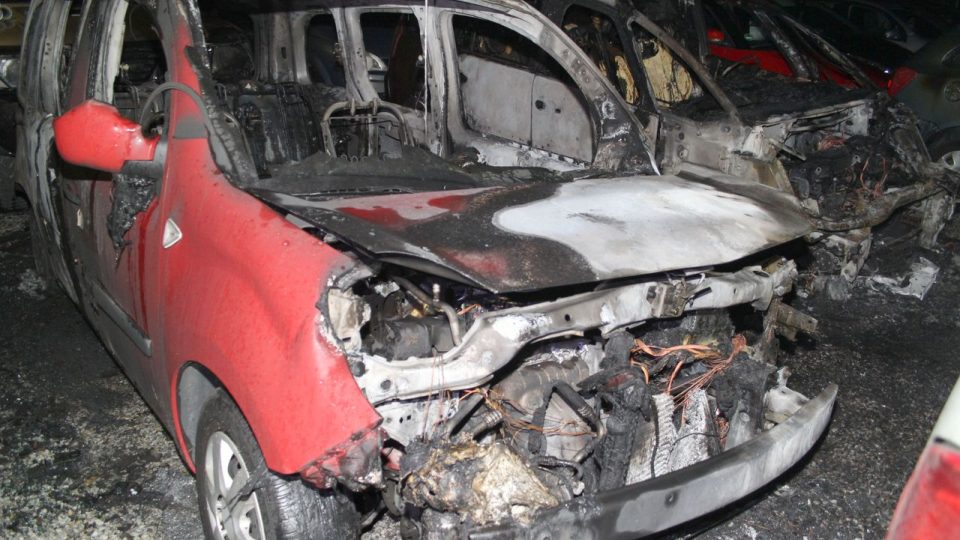 Požáry v Humpolci a Horním Maršově mají stejného pachatele