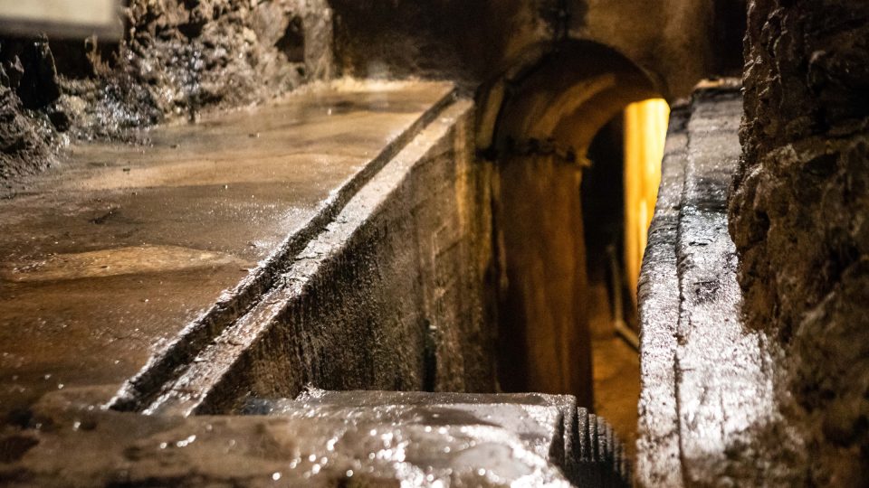 Jihlavské podzemí má několik pater | foto: Vít Hrdlička, Český rozhlas Jihlavské podzemí má několik pater