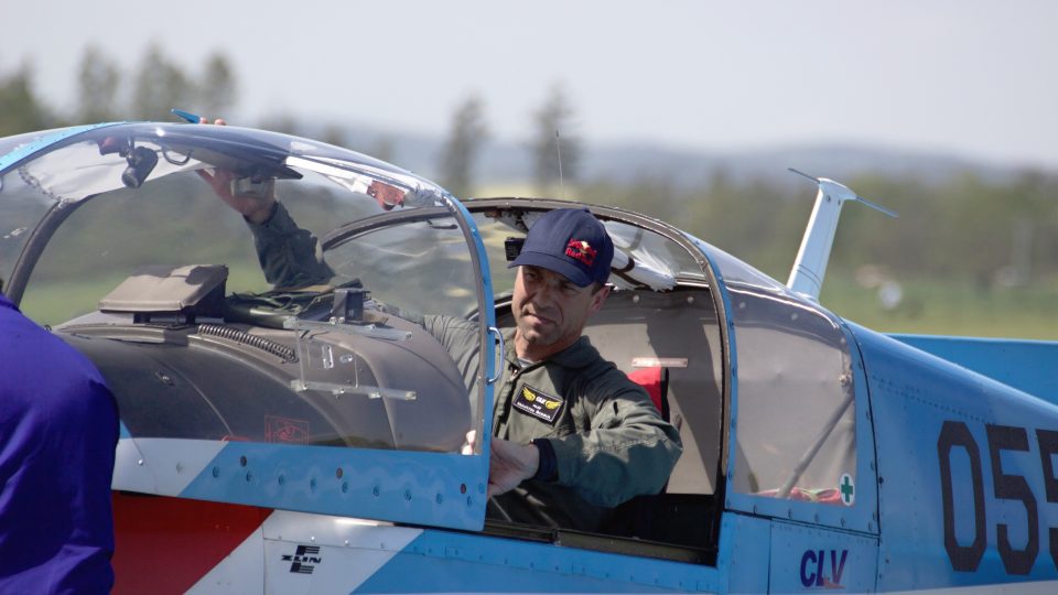 Akrobatický pilot Martin Šonka