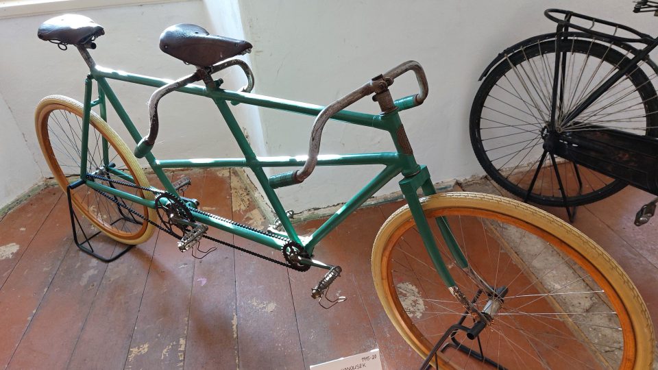 Unikátní sbírka jízdních kol v Ledči nad Sázavou