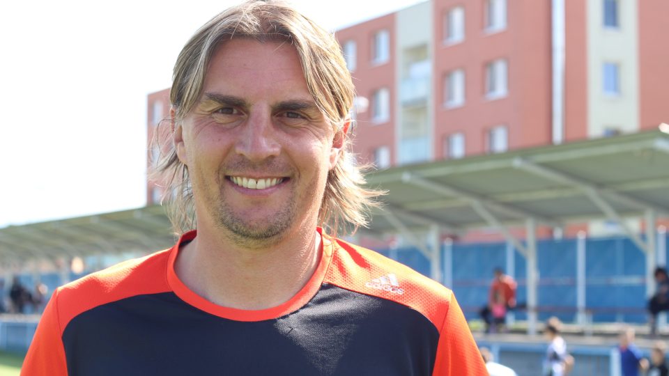 Marian Kotrba, trenér fotbalistů v Okříškách