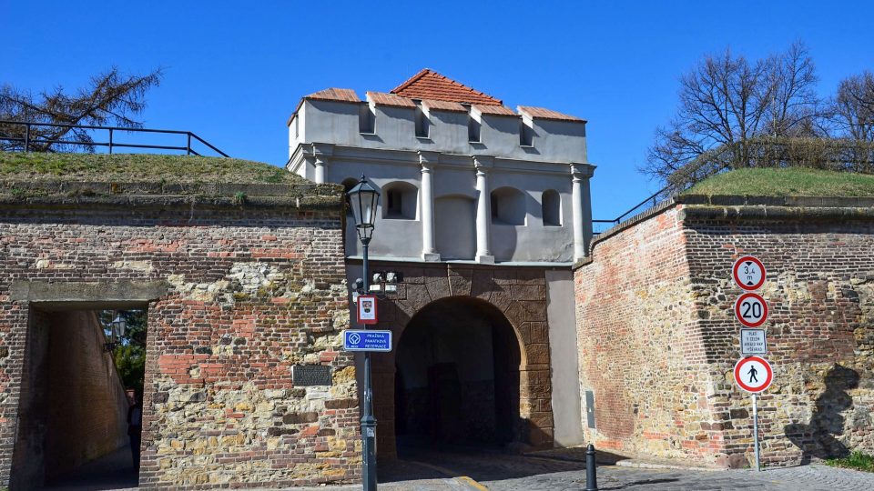 Táborská vstupní brána do areálu Vyšehradu