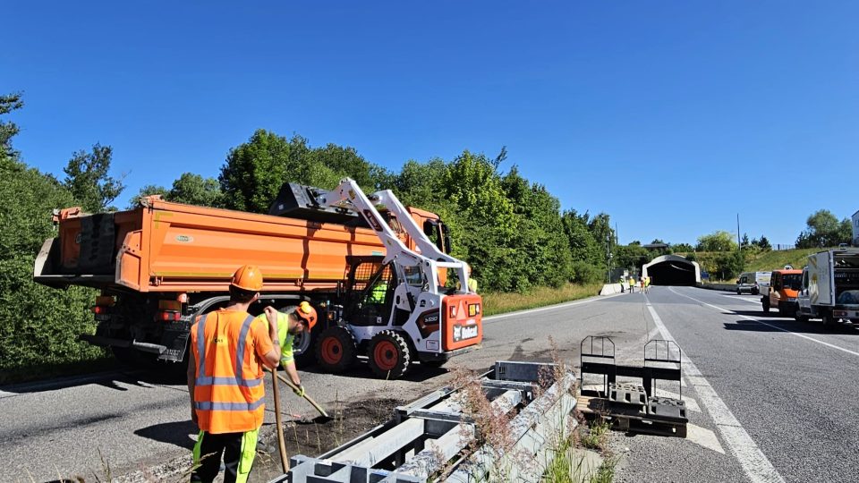 Rekonstrukce tunelu v Jihlavě