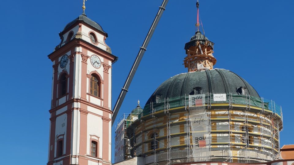 Jaroměřice nad Rokytnou, oprava věže kostela