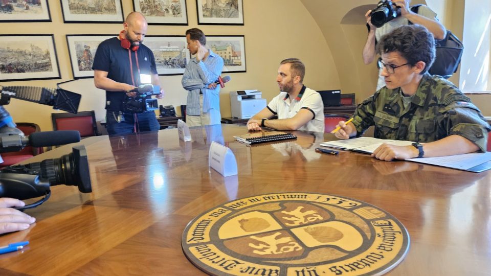 Cvičení odvodního řízení | foto: František Jirků, Český rozhlas Cvičení odvodního řízení