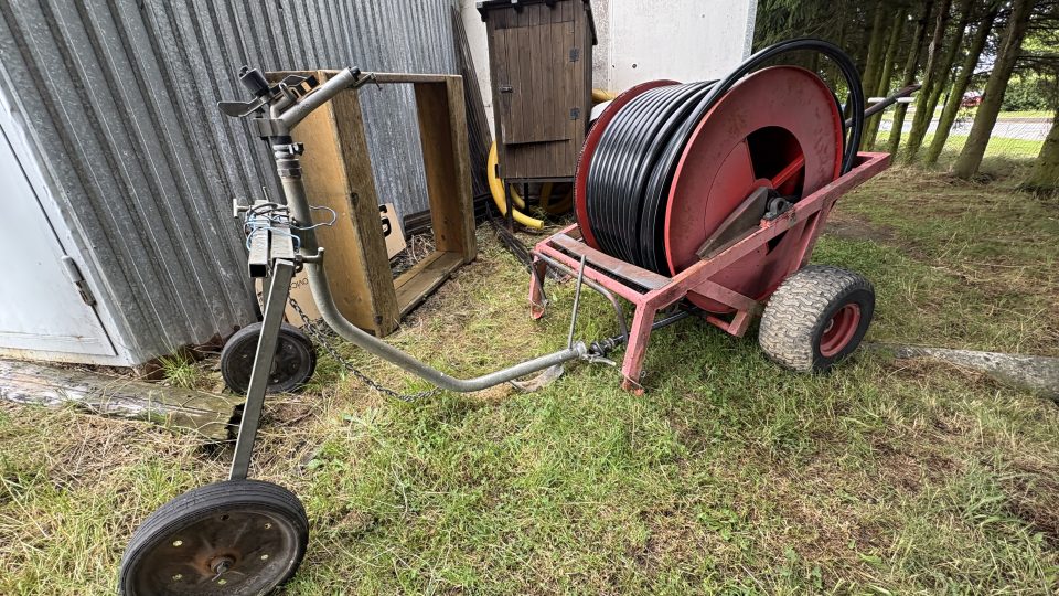 Navíjecí špulka s hadicí v Bohdalově