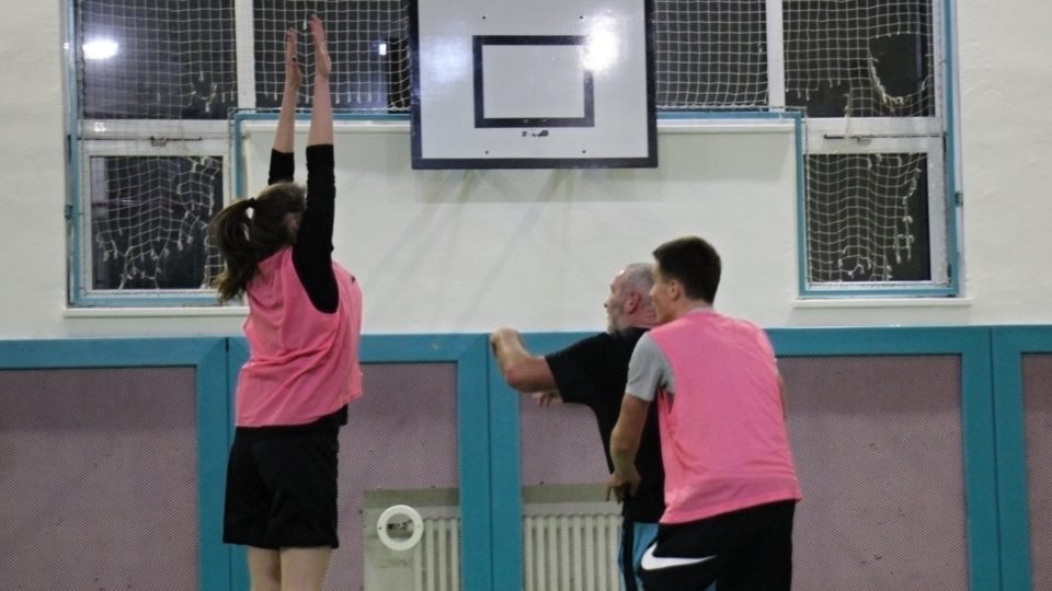 Basketbalové utkání rodičů a dětí, Jihlava