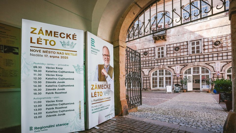 Zámecké léto přijelo do Nového města nad Metují