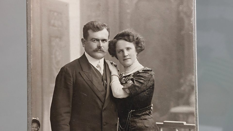 Babička a dědeček Jany Hrobařové