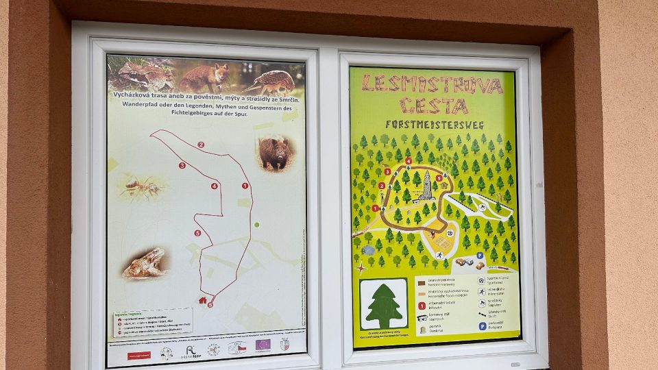 Lesmistrova cesta je zaměřená na stromy a lesnictví