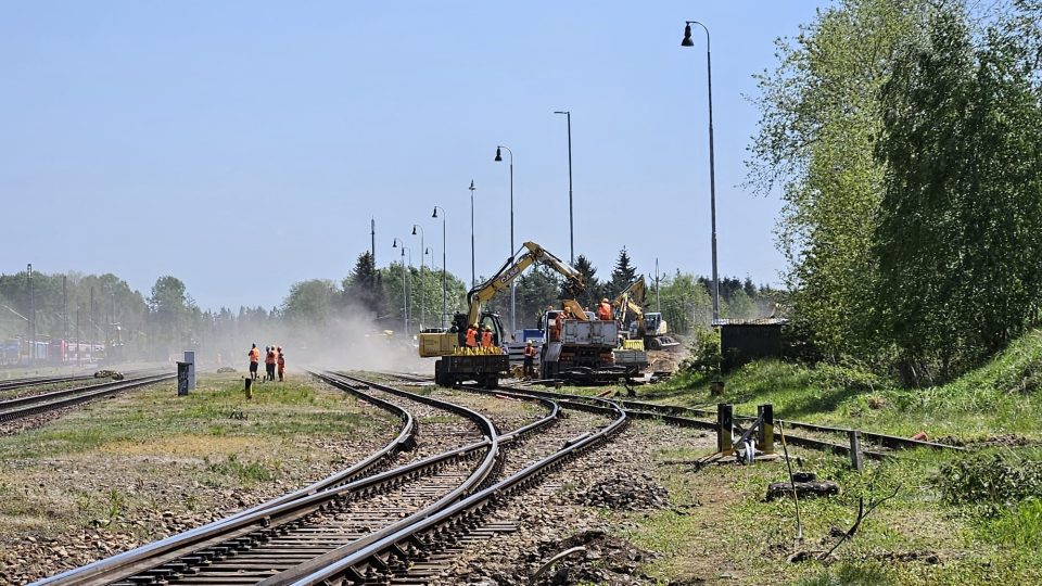 Modernizace trati mezi Vlkovem a Křižanovem