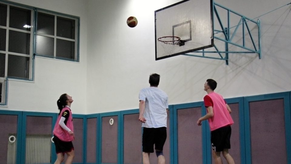 Basketbalové utkání rodičů a dětí, Jihlava