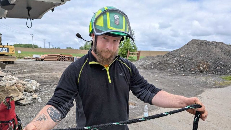 Arborista Michal Hroneš | foto: Dáša Kubíková, Český rozhlas Arborista Michal Hroneš
