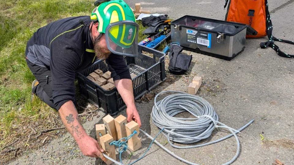 Arborista Štěpán Bulva | foto: Dáša Kubíková, Český rozhlas Arborista Štěpán Bulva