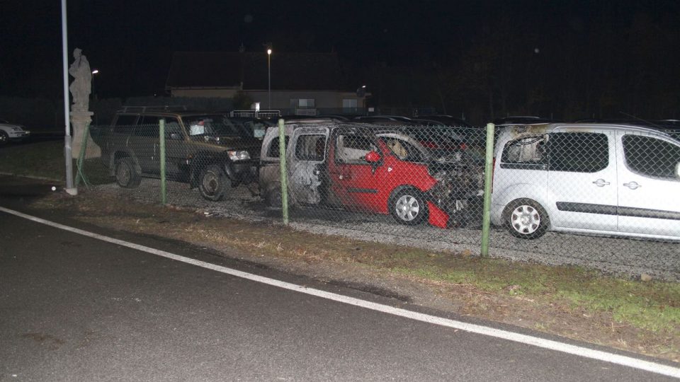 Požáry v Humpolci a Horním Maršově mají stejného pachatele