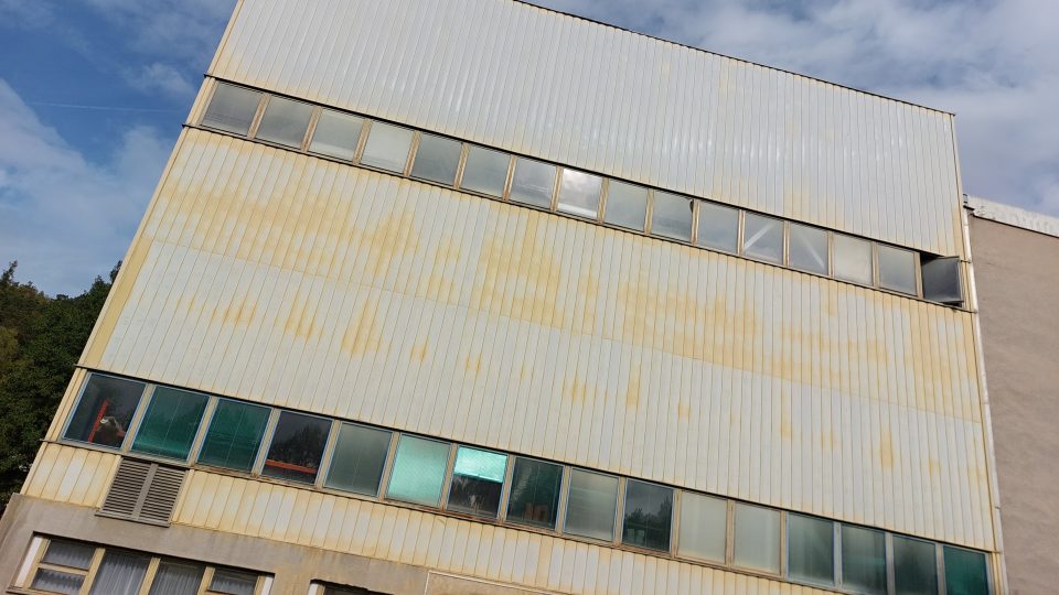Budova experimentální tkalcovny v Náměšti nad Oslavou