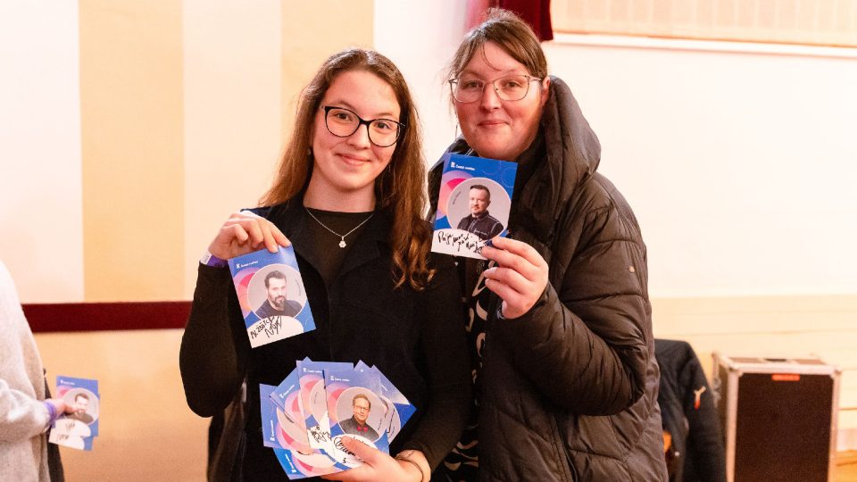 Nechyběla závěrečná autogramiáda | foto: Jiří Šeda Nechyběla závěrečná autogramiáda