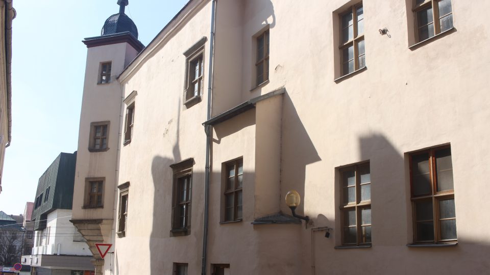 Jihlava, dům, kde bydlela rodina Naskeova