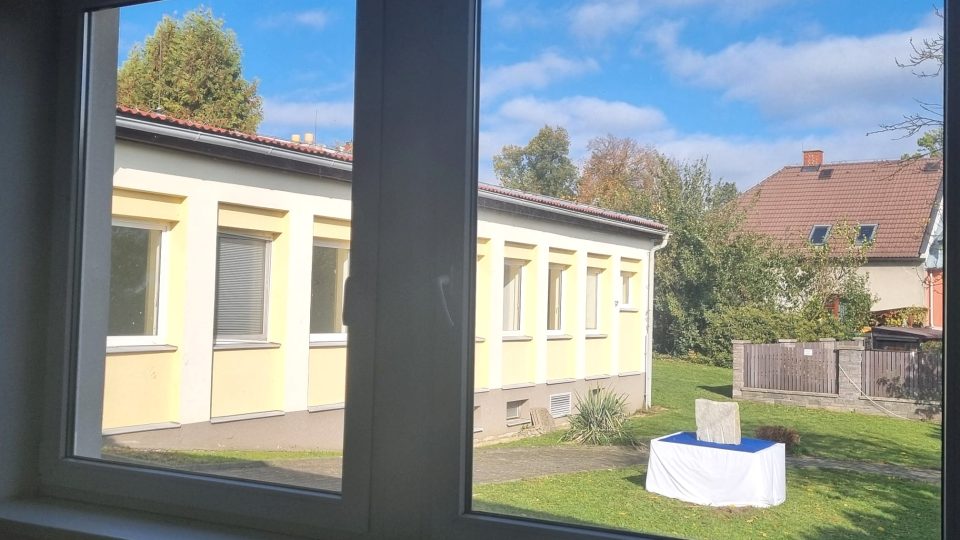 Zahájení stavby pavilonu paliativní péče v Jindřichově Hradci | foto: Eva Musterová Marvanová, Český rozhlas Zahájení stavby pavilonu paliativní péče v Jindřichově Hradci