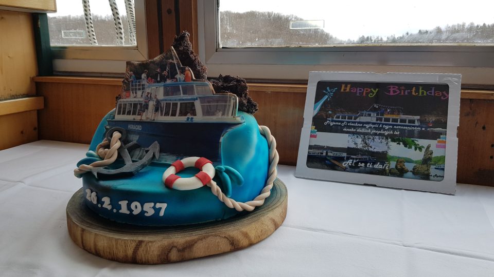 Loď Horácko na Dalešické přehradě slaví 65. narozeniny