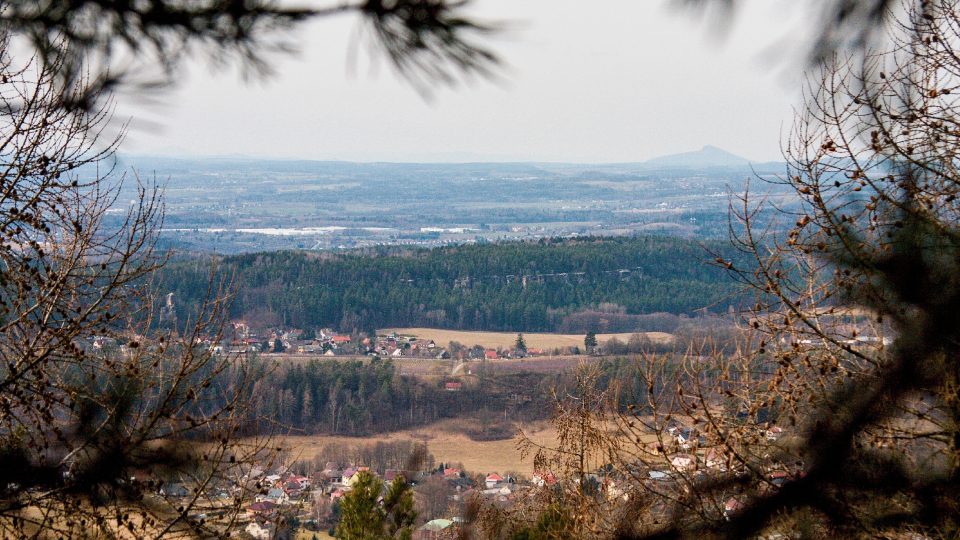 Výhled na Ještěd | foto: Jaroslav Hoření, Český rozhlas Výhled na Ještěd