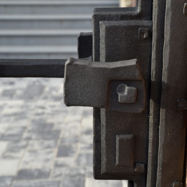 Kované brány a zábradlí od Karla Ondráčka | foto: Dáša Kubíková,  Český rozhlas