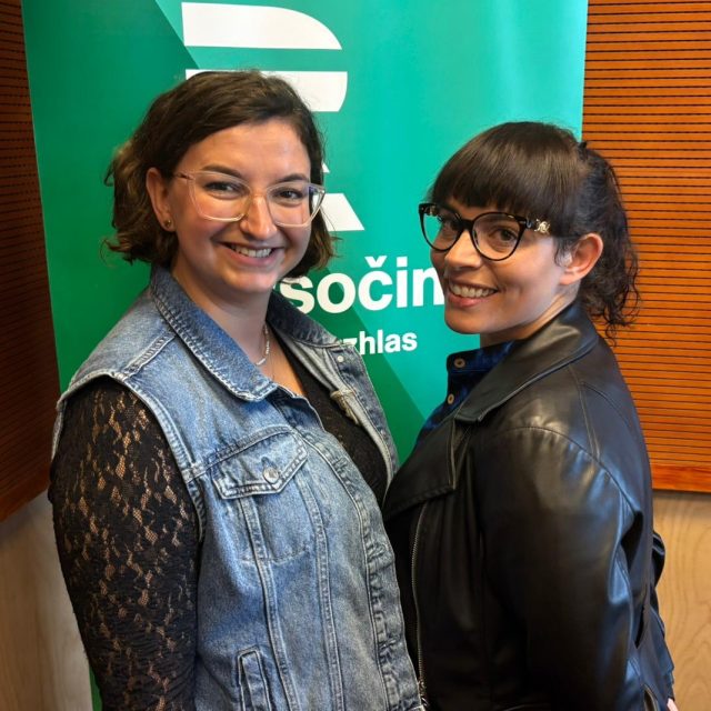 Anna Korba Vanacká a Ruth Denčevová | foto: Hela Dvořáková,  Český rozhlas