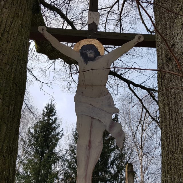 Křížky v okolí Humpolce jsou v péči dobrovolníků | foto: Irena Šarounová,  Český rozhlas Vysočina