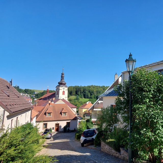 Pohled na kostel sv. Jakuba Většího v Brtnici | foto: Irena Šarounová,  Český rozhlas