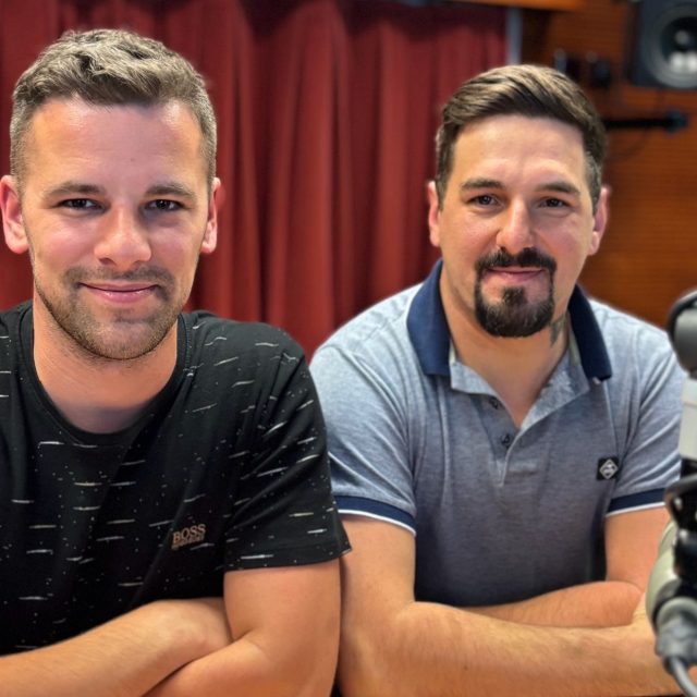 Michal Poulíček a Dominik Srp | foto: Hela Dvořáková,  Český rozhlas