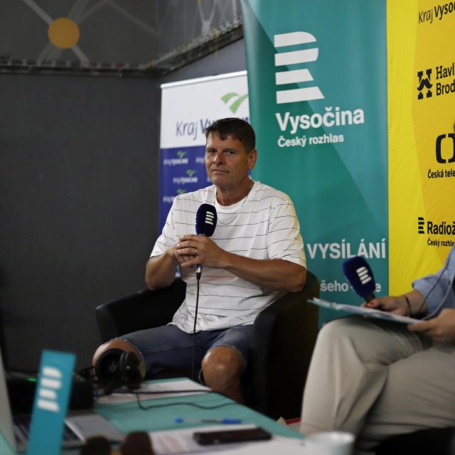 Zakladatel projektu Letní žurnalistická škola Milan Pilař | foto: Vít Hrdlička,  Český rozhlas