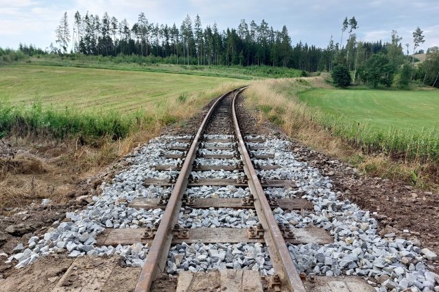 Trať jindřichohradecké úzkokolejky je prý na provoz připravená | foto: Lucie Suchánková Hochmanová,  Český rozhlas