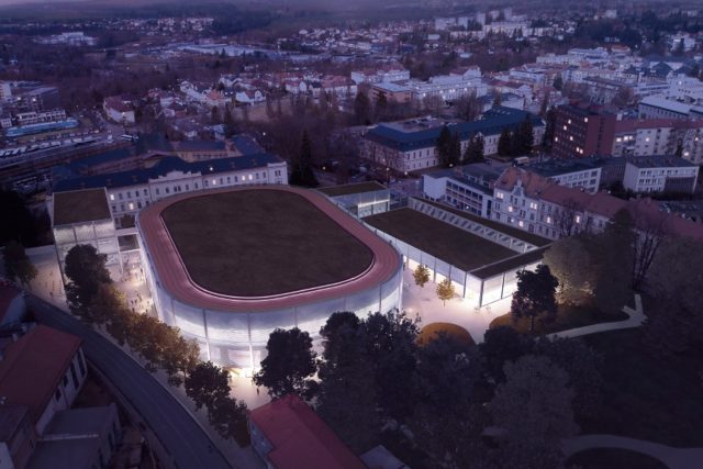 Horácký zimní stadion,  návrh přestavby | foto: Statutární město Jihlava
