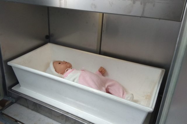 Výroba babyboxů,  Náměšť nad Oslavou | foto: Tereza Pešoutová,  Český rozhlas