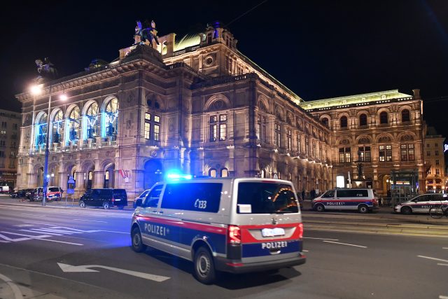 Teroristický útok ve Vídni  (Rakousko 2. 11. 2020) | foto: Fotobanka Profimedia