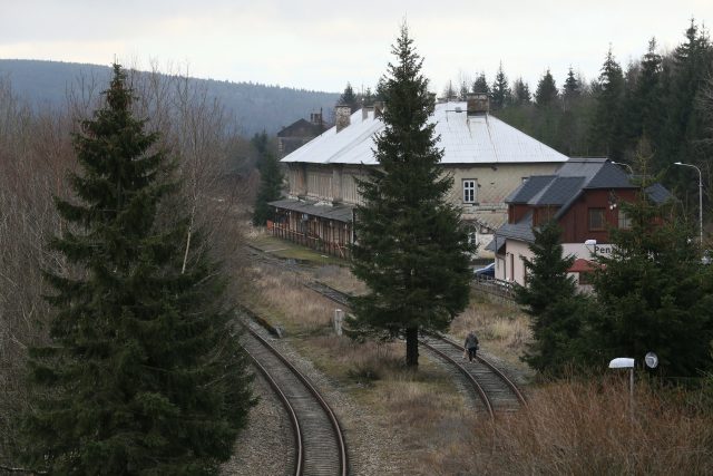 Vlakové nádraží Moldava - Krušné hory | foto: Iveta Lhotská,  MFDNES + LN / Profimedia