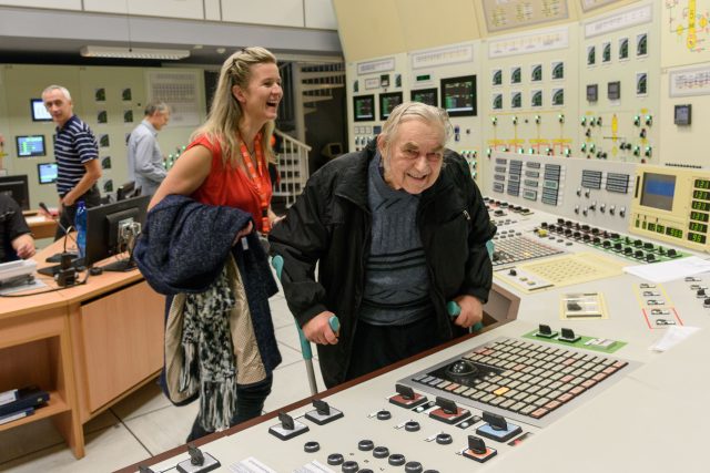 Návštěva JE Dukovany,  Ježíškova vnoučata | foto: Jan Sucharda,  Jaderná elektrárna Dukovany