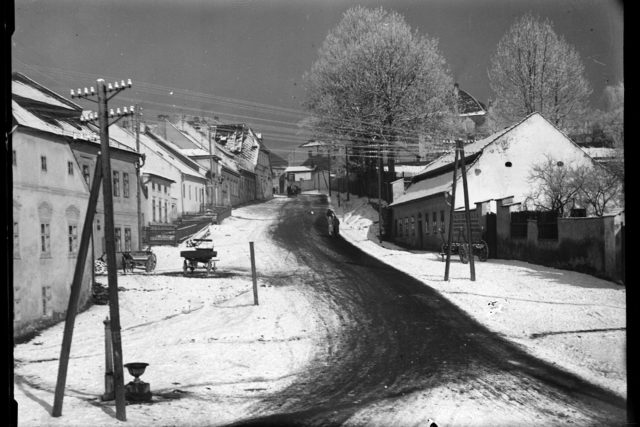 Jihlava,  čistota ulic,  dobová fotografie | foto: Muzeum Vysočiny Jihlava