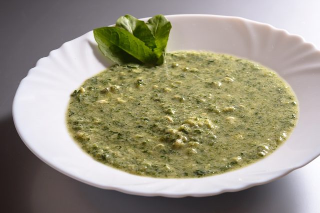 Špenátová polévka | foto: Josef Kubát