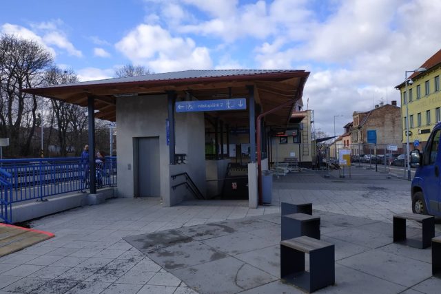 Oprava nádraží v Třebíči | foto: Tereza Pešoutová,  Český rozhlas,  Český rozhlas