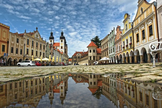 Telč,  náměstí | foto: Vysočina Tourism