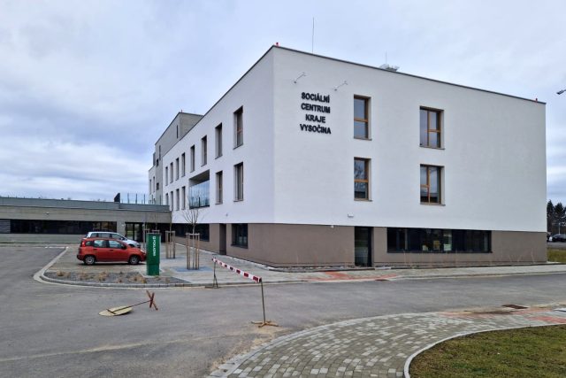 Do nového Sociálního centra u jihlavské nemocnice se klienti začnou stěhovat v březnu | foto: Tereza Pešoutová,  Český rozhlas