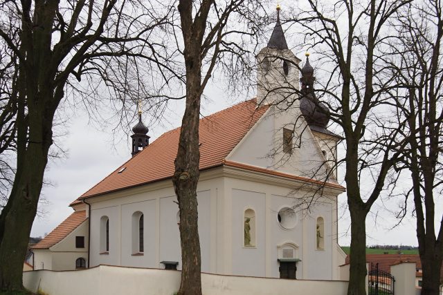 Novotou září opravený kostel v Radostíně nad Oslavou | foto: Dáša Kubíková,  Český rozhlas