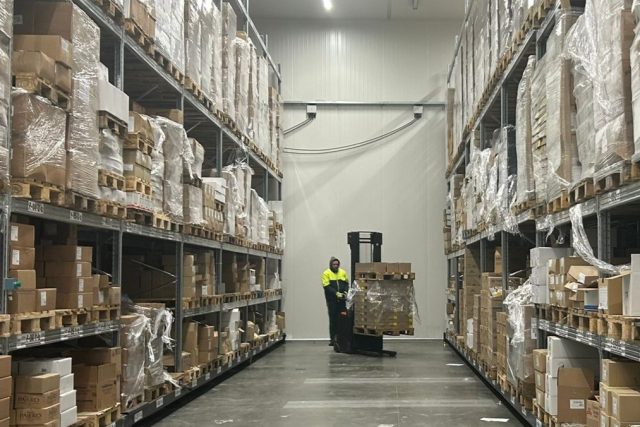 Sklad výrobce zmrzliny a cukrářských Výrobků Adria Gold,  Nivnice | foto: Leona Nevařilová,  Český rozhlas