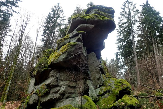 Šelmberk v Českém lese | foto: Martina Sihelská,  Český rozhlas